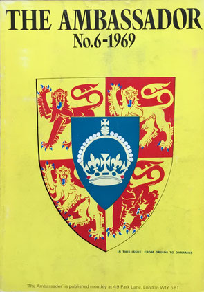 THE AMBASSADOR magazine NO.6 1969