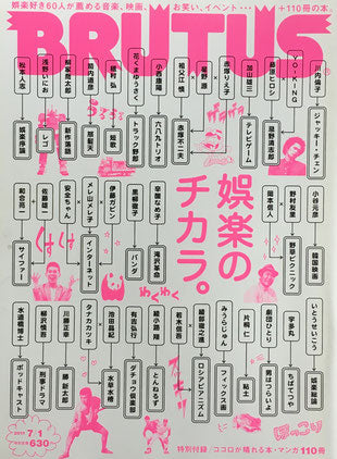 BRUTUS 711 ブルータス 2011年7/1 娯楽のチカラ。