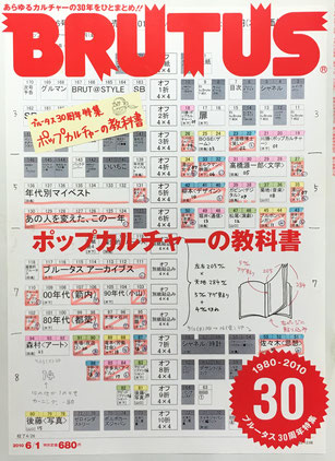 BRUTUS 686 ブルータス 2010年6/1 ポップカルチャーの教科書