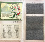 クラオン CROWN 生地見本帖 京都藤村織工場