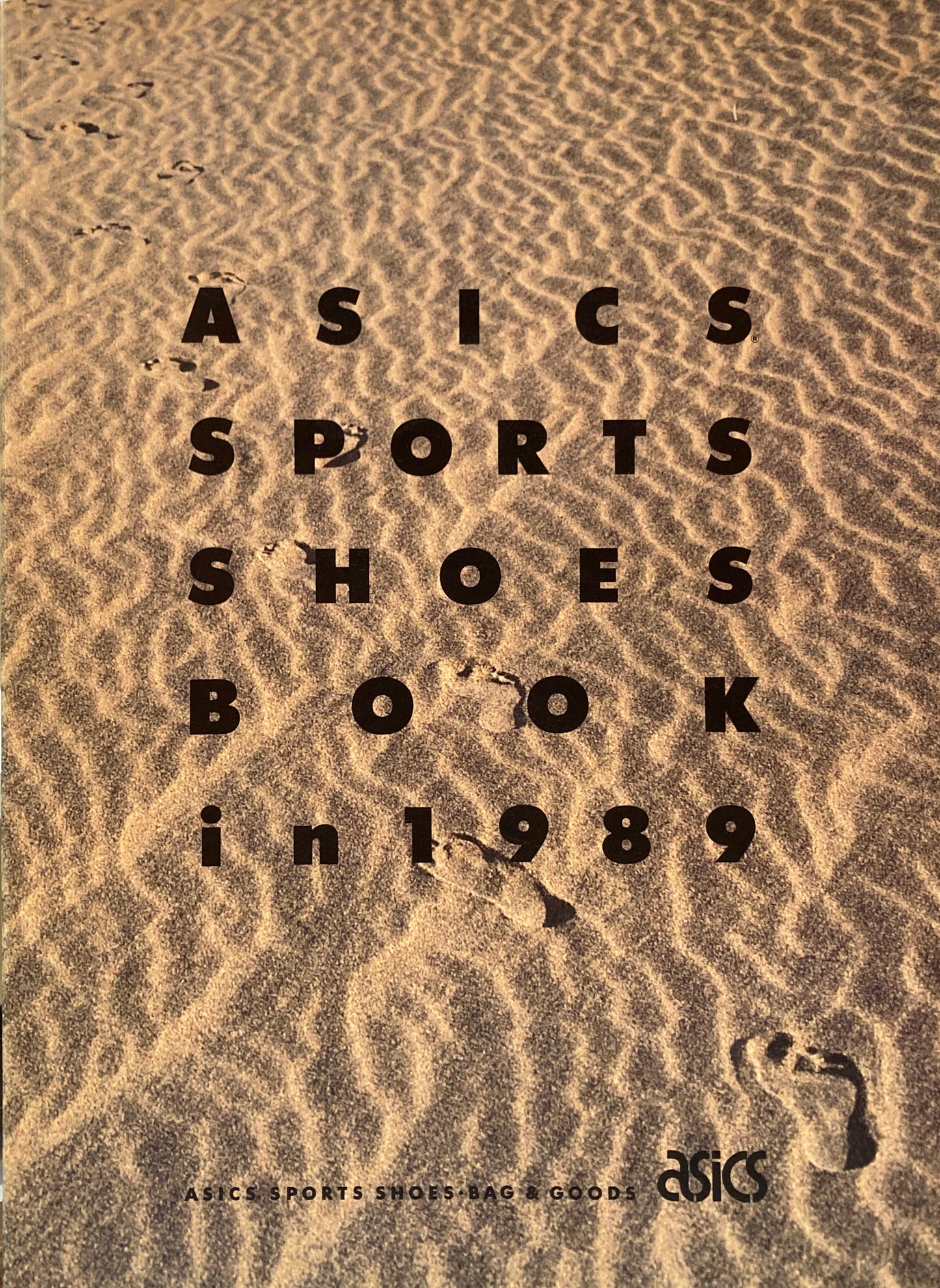 ASICS Sports Shoes Book in 1989