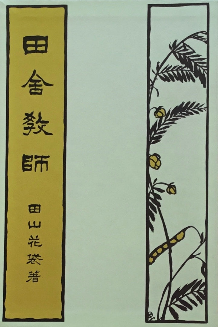 田舎教師 田山花袋 新選名著複刻全集 近代文学館