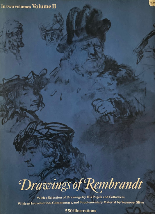 Drawings of Rembrandt Dover Vol.1 2 2冊