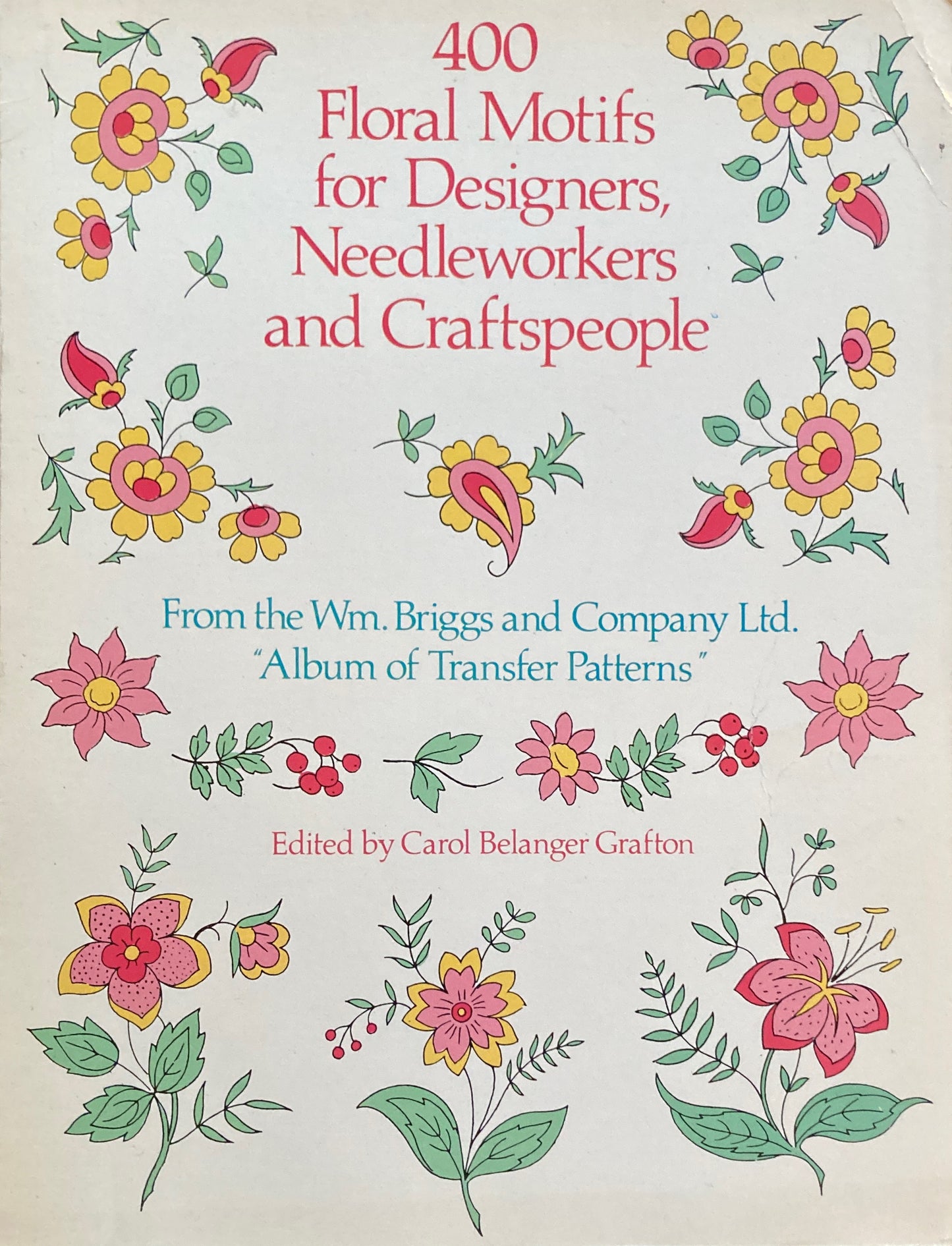 400 Floral Motifs for Designers, Needleworkers and Craftspeople Dover