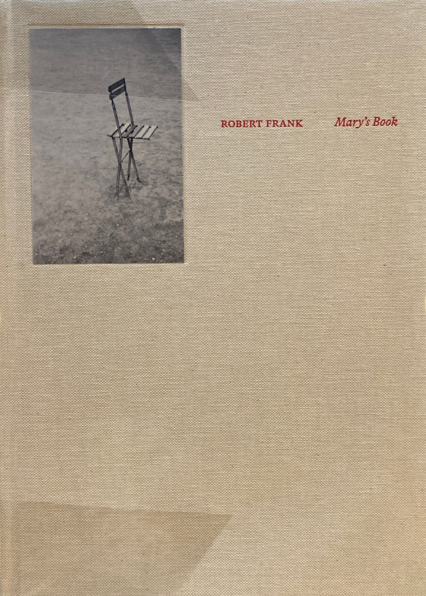 MARY’S BOOK Robert Frank ロバート・フランク