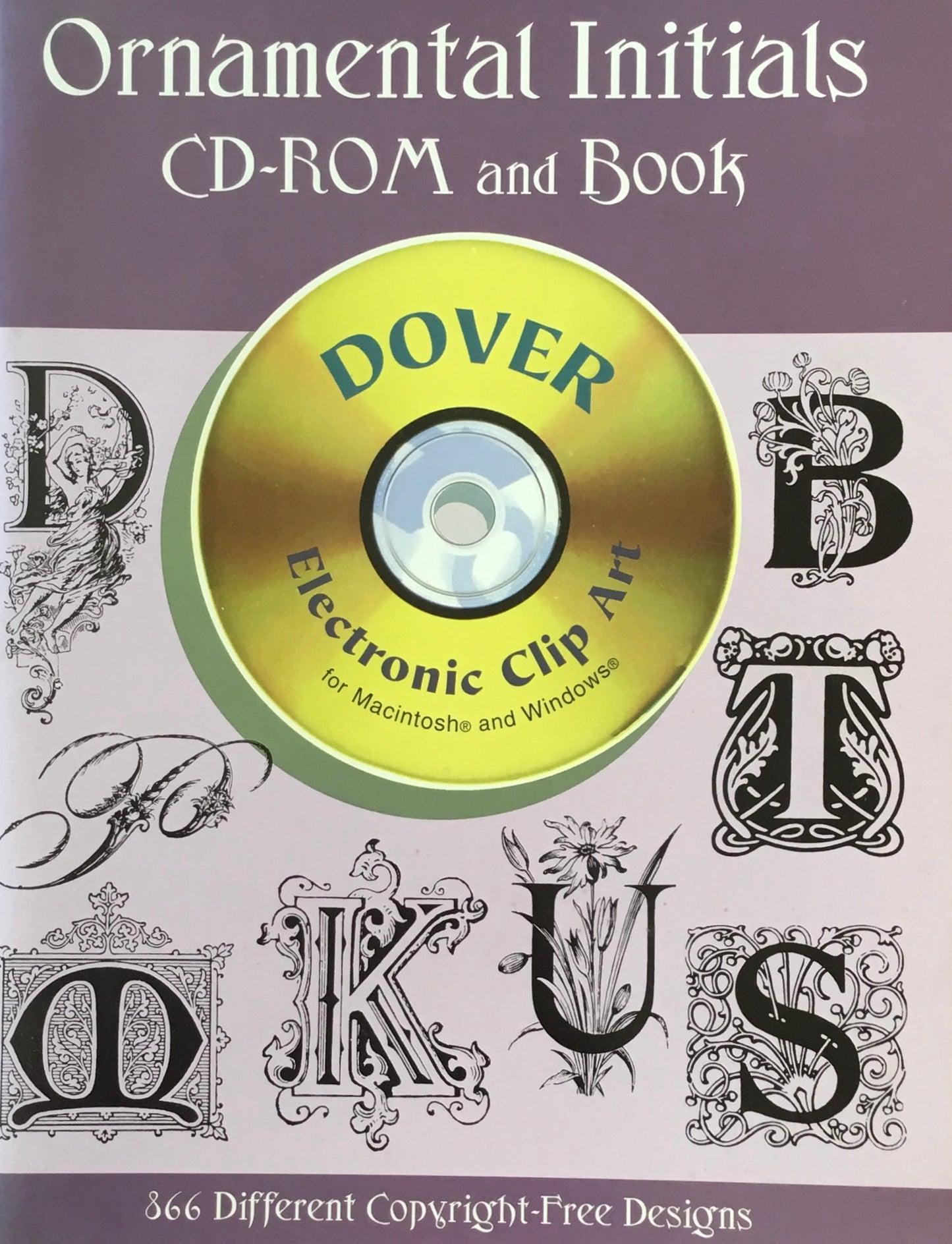 Ornamental Initials CD-ROM & BOOK