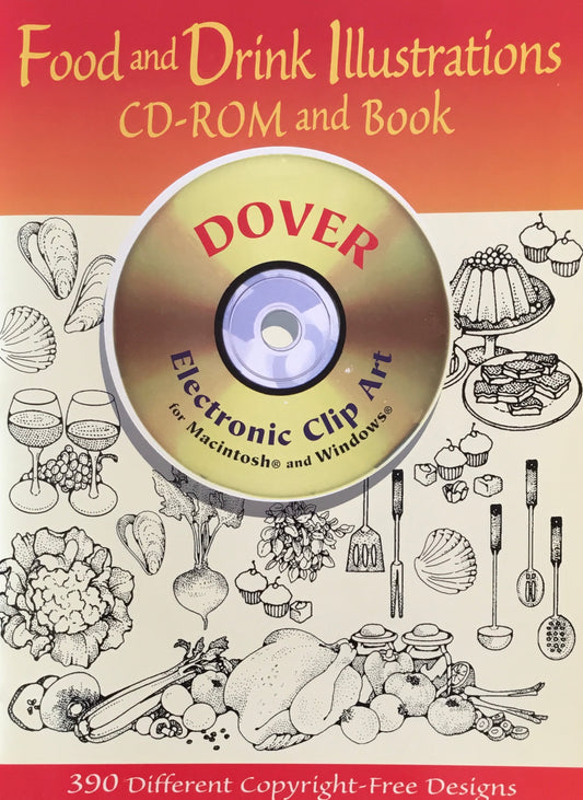 Food and Drink Illustrations CD-ROM & BOOK