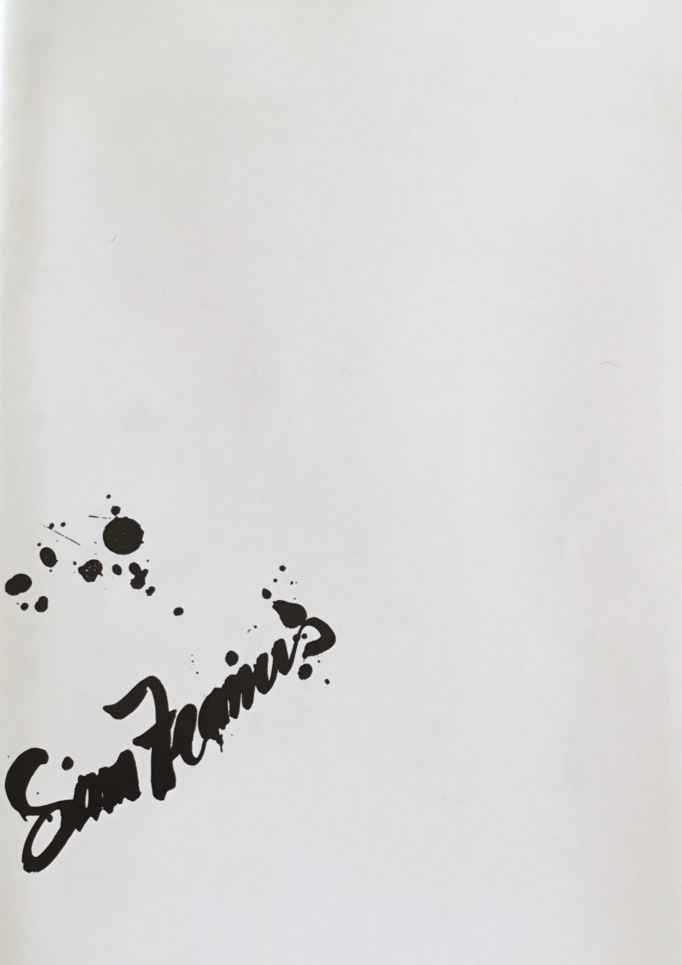 サム・フランシス Sam Francis 1957-1986