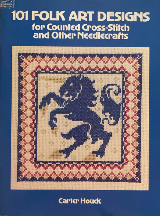 101 Folk Art Designs for Counted Cross-stitch  Dover