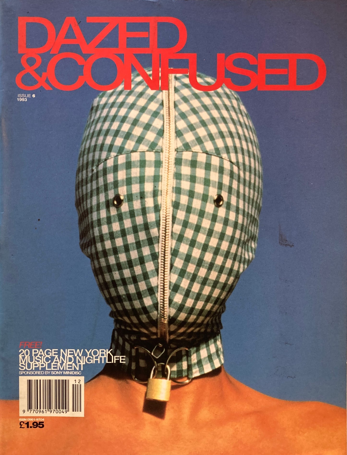 Dazed&Confused Magazine ISSUE 6 1993