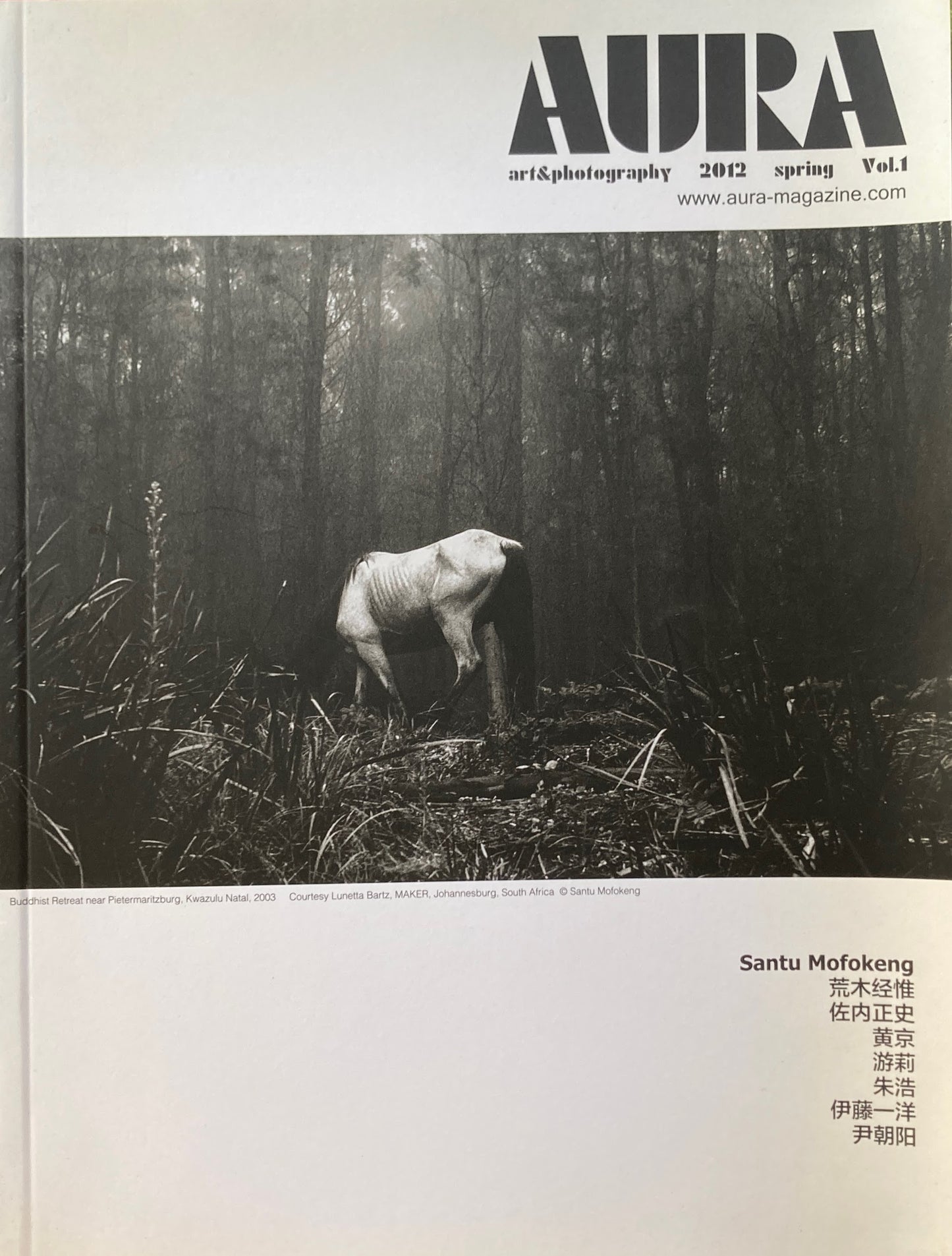 AURA MAGAZINE Vol.1 2012 spring art&Photography