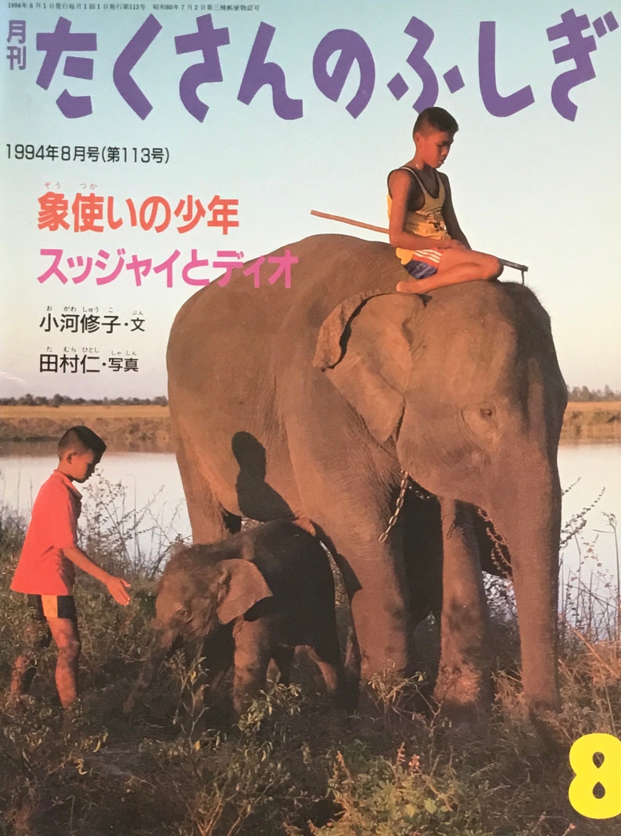 象使いの少年スッジャイとディオ たくさんのふしぎ113号