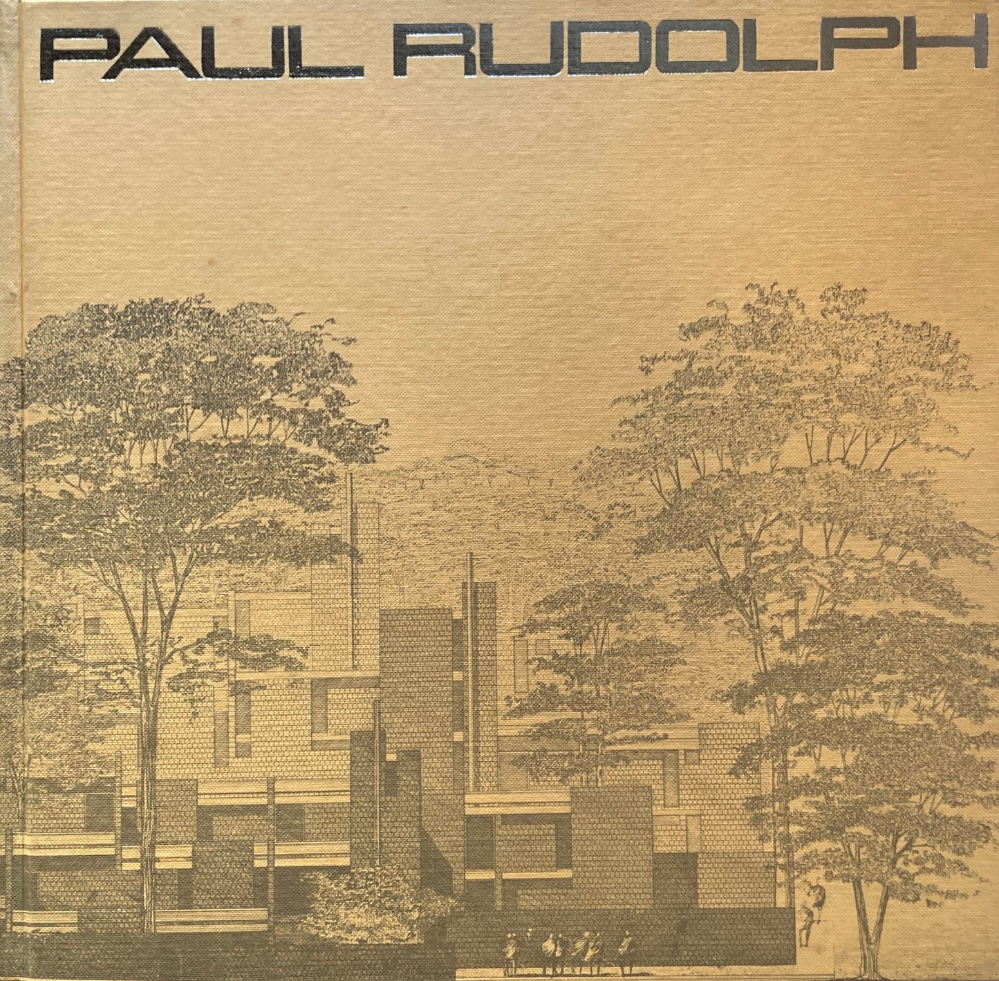 ポール・ルドルフの建築透視図