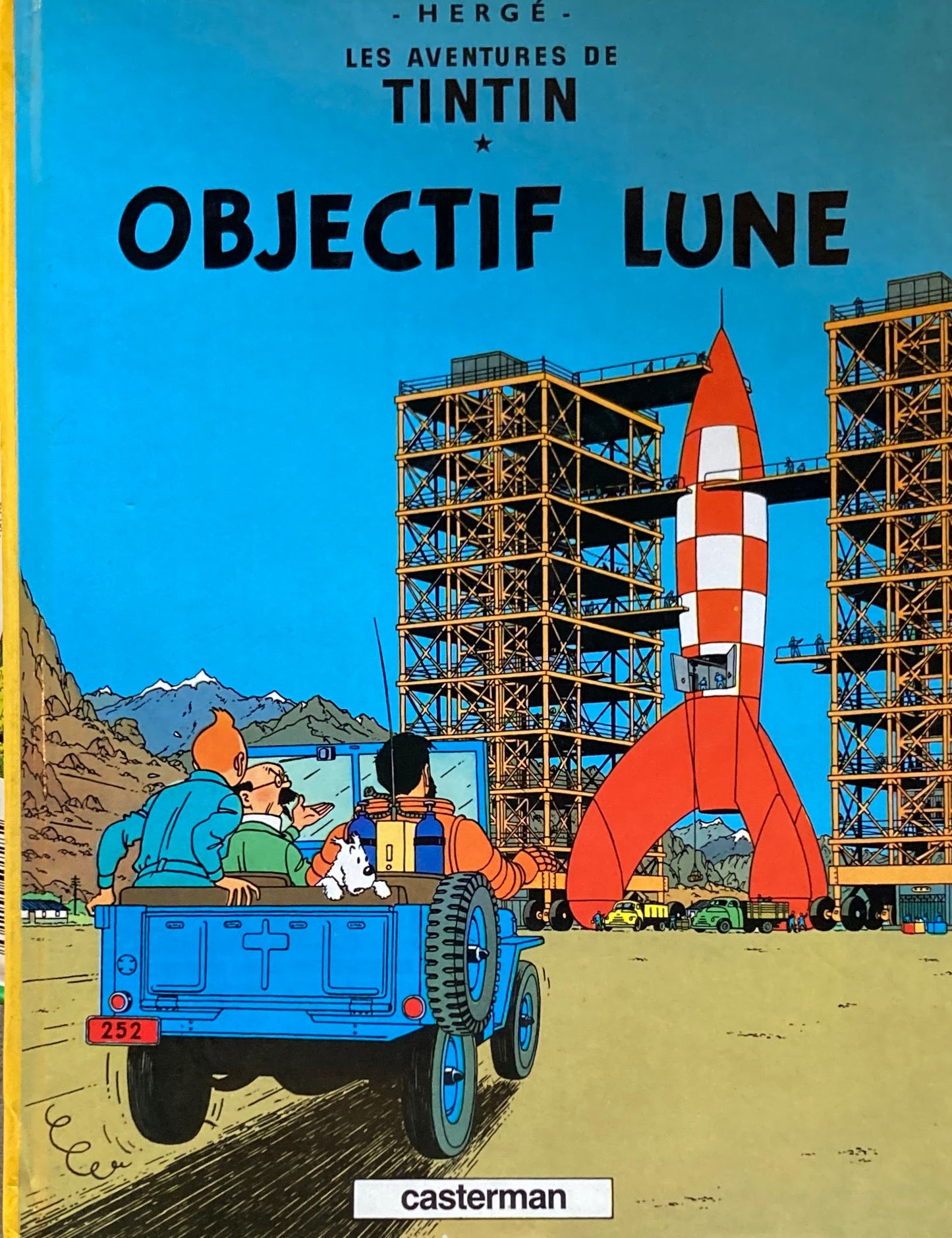 OBJECTIF LUNE エルジェ Les Aventures de TINTIN