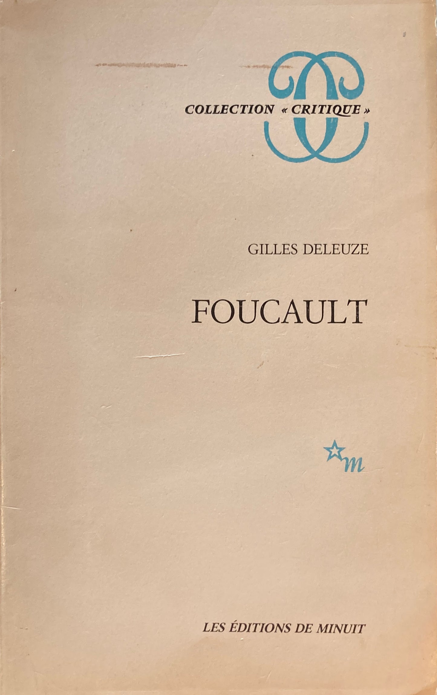 Foucault Gilles Deleuze ジル・ドゥルーズ