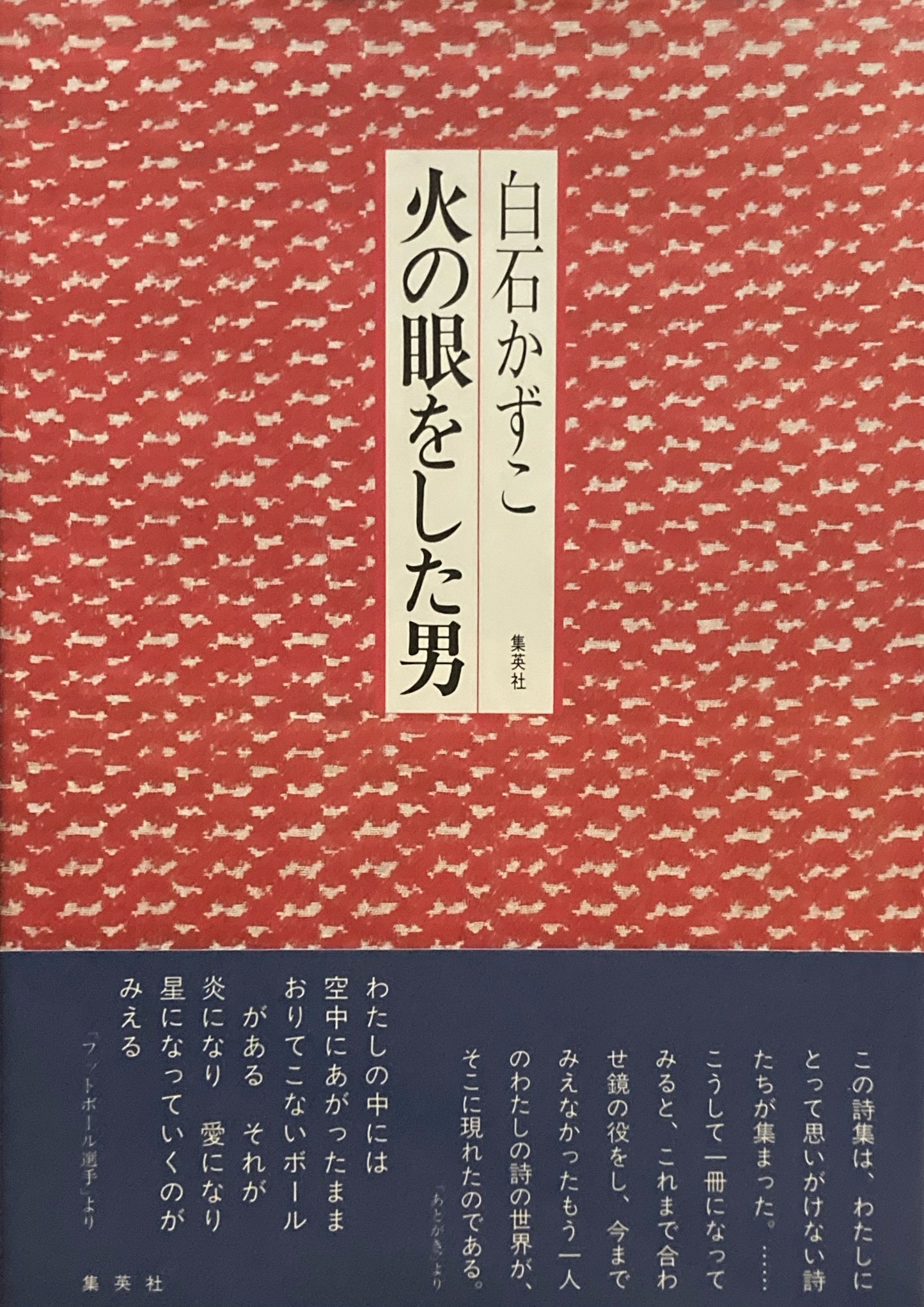 火の眼をした男 白石かずこ