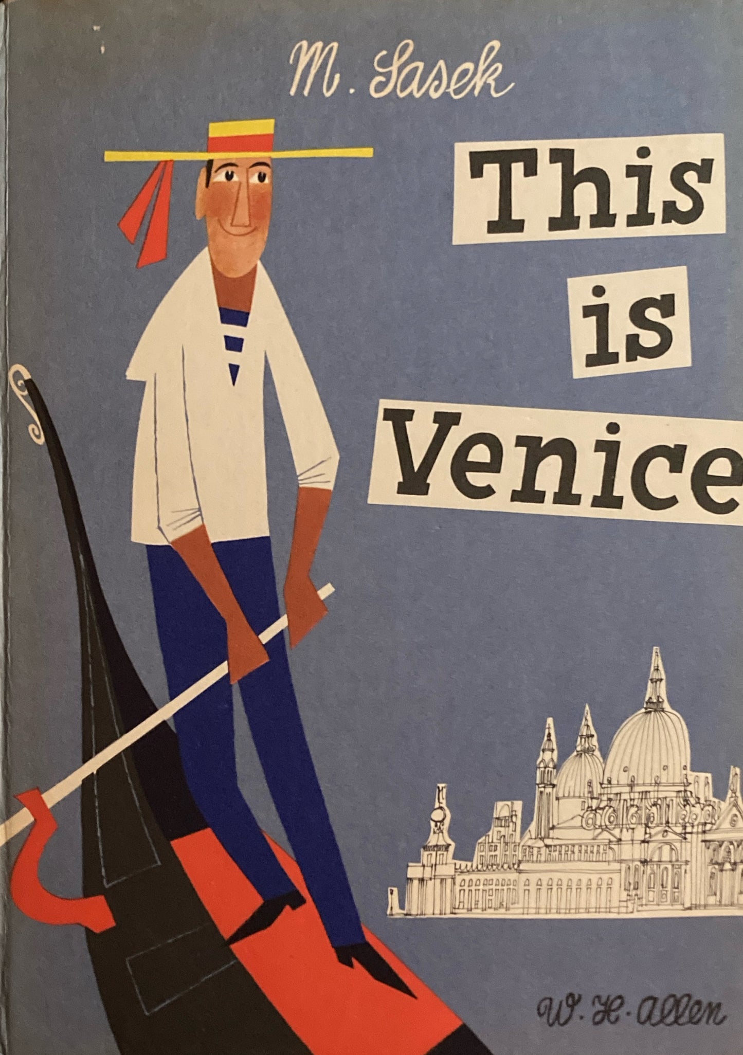 This is Venice M.Sasek サセック W.H.Allen版