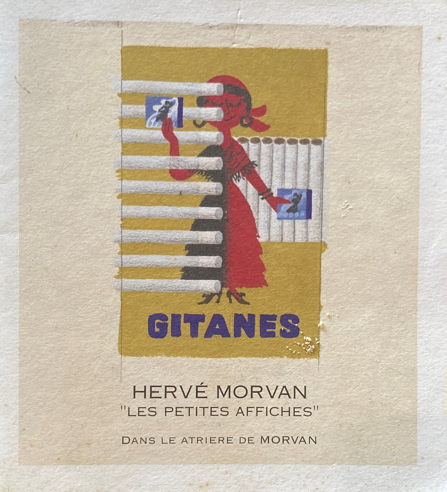 HERVE MORVAN Les Petites Affiches dans le atriere de morvan UTRECHT