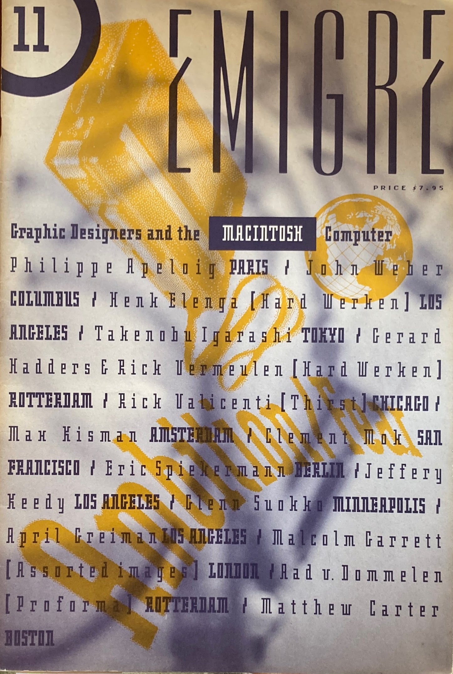 EMIGRE magazine #11 エミグレ