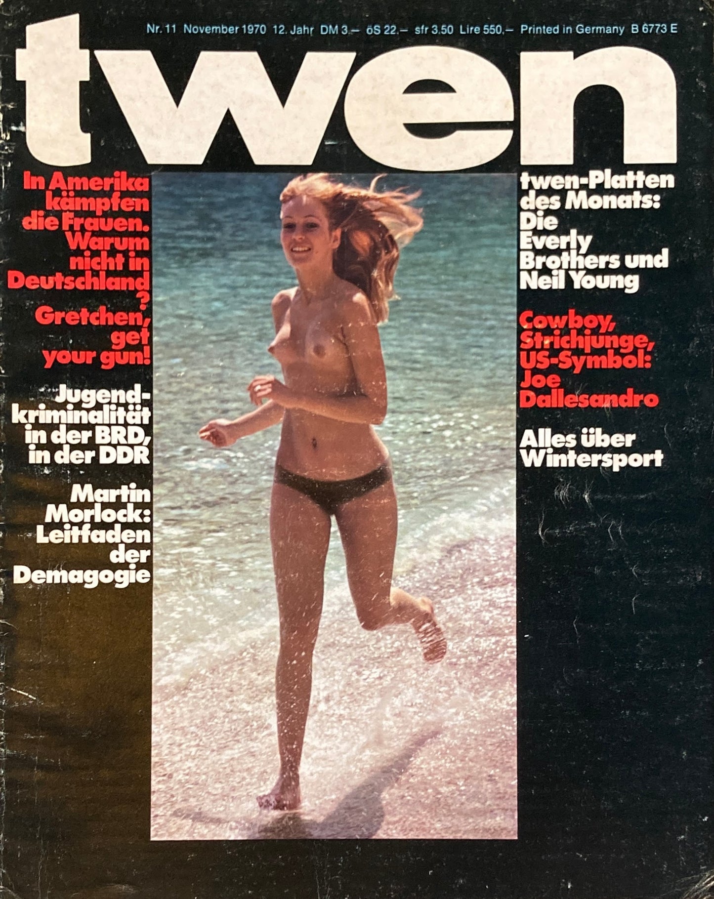 twen magazine Nr.11 Novenber 1970