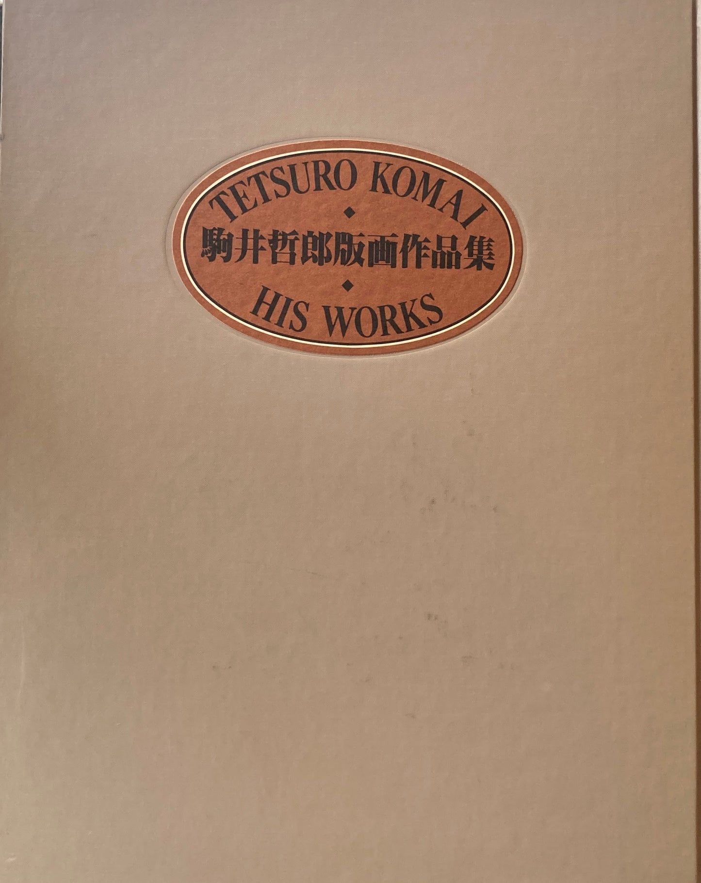 駒井哲郎版画作品集 普及版