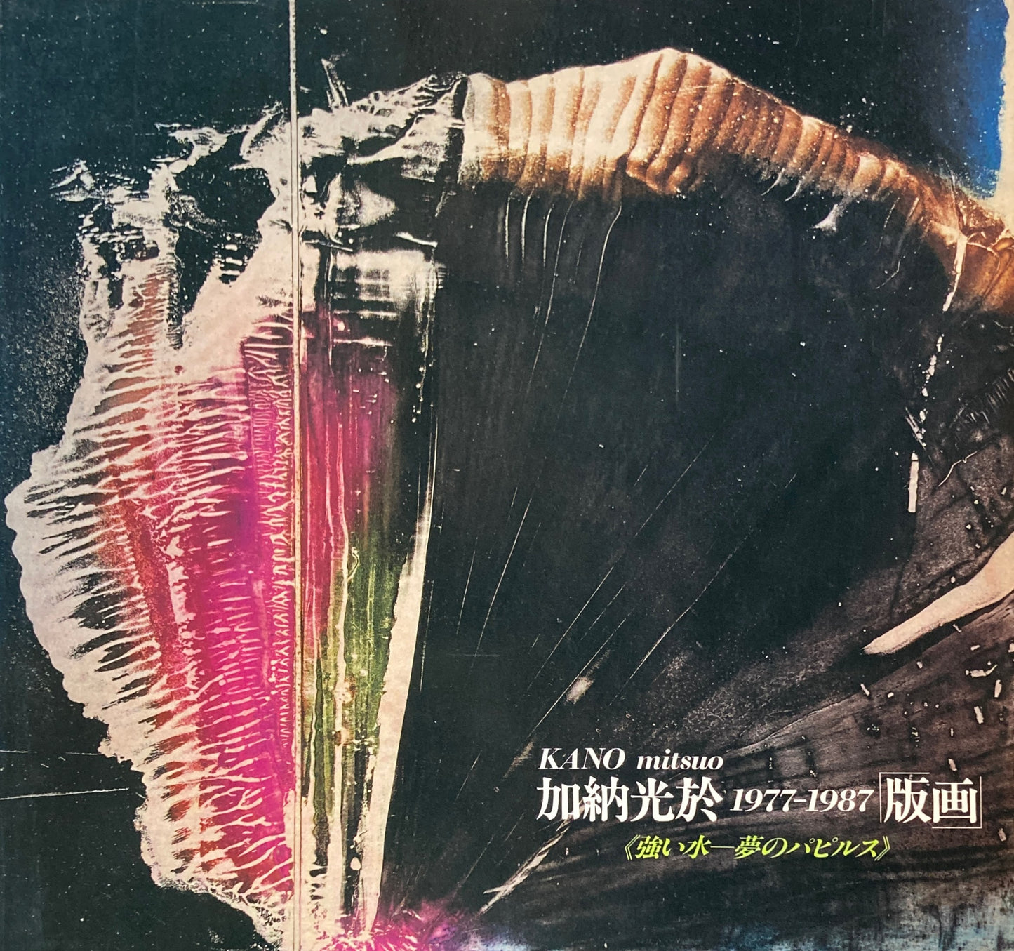 加納光於 強い水 夢のパピルス 1997‐98 版画