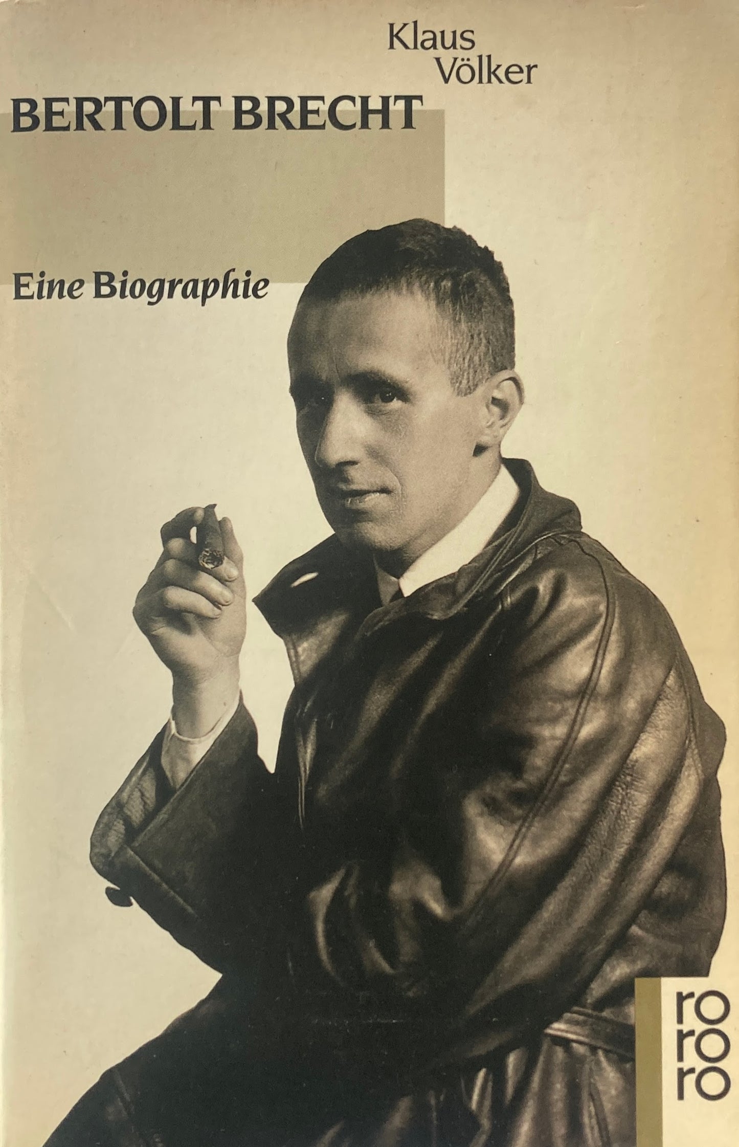 Bertolt Brecht Eine Biographie Klaus Völker