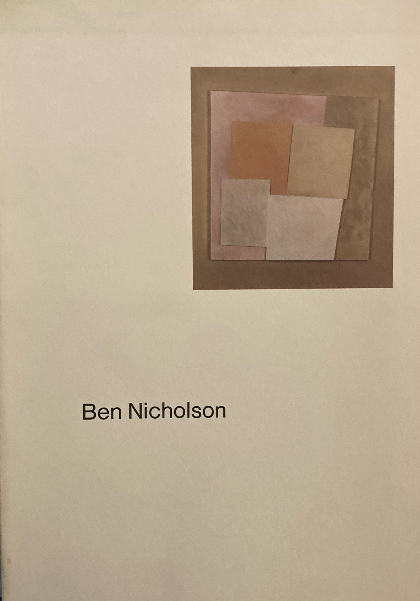 ベン・ニコルソン展 Ben Nicholson 1992