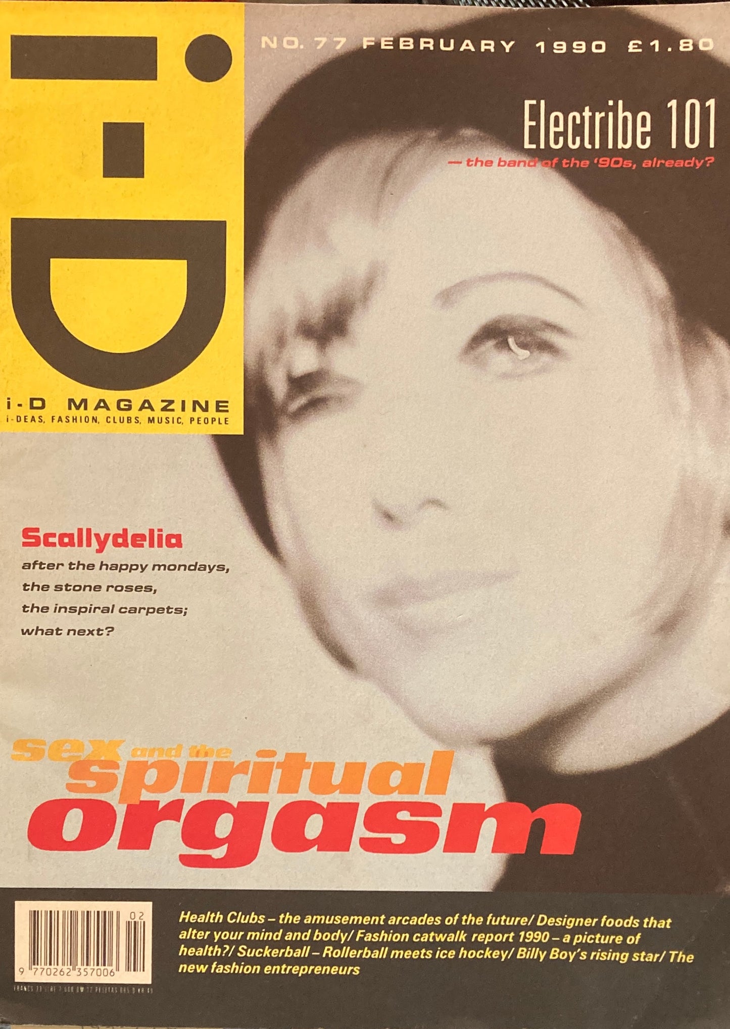 i-D magazine no.77 february 1990 The Good Health issue