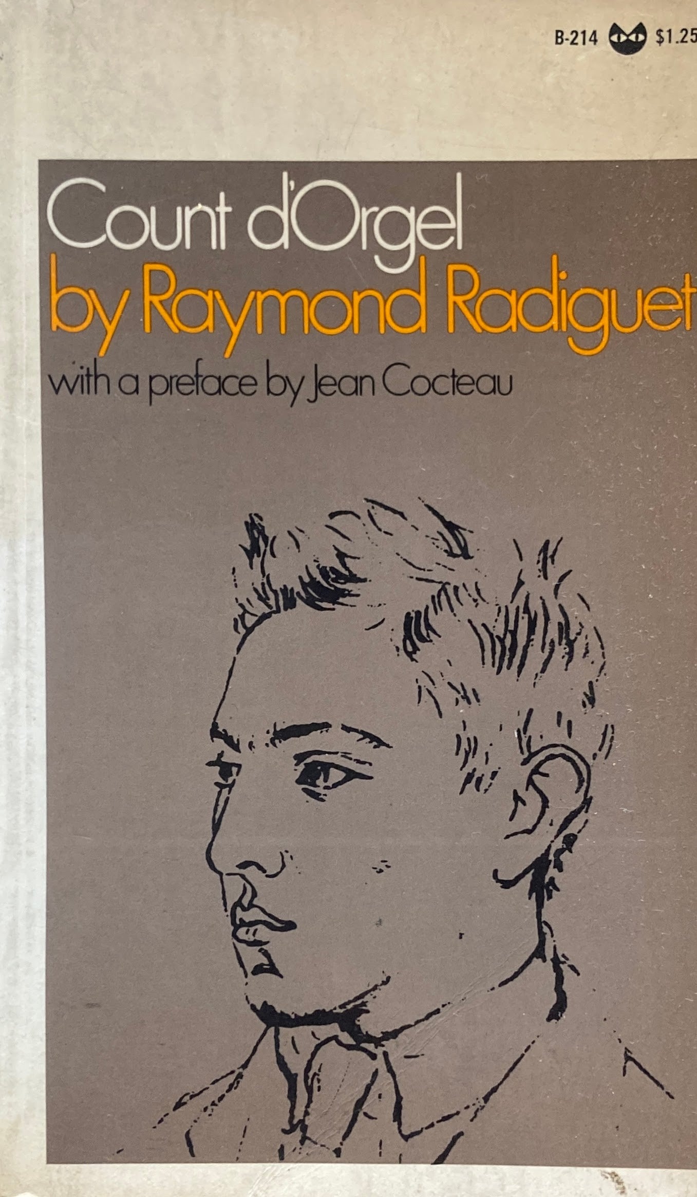 Count D'Orgel Raymond Radiguet with a preface by Jean Cocteau