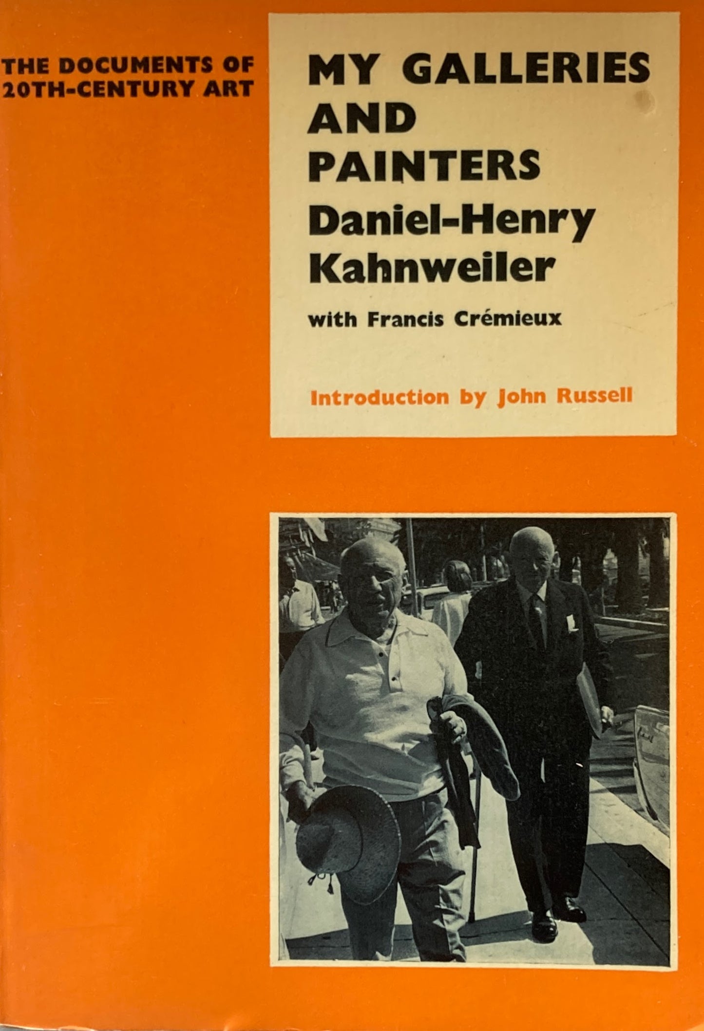 My Galleries and Painters Daniel-Henry Kahnweiler ダニエル=ヘンリー・カーンワイラー