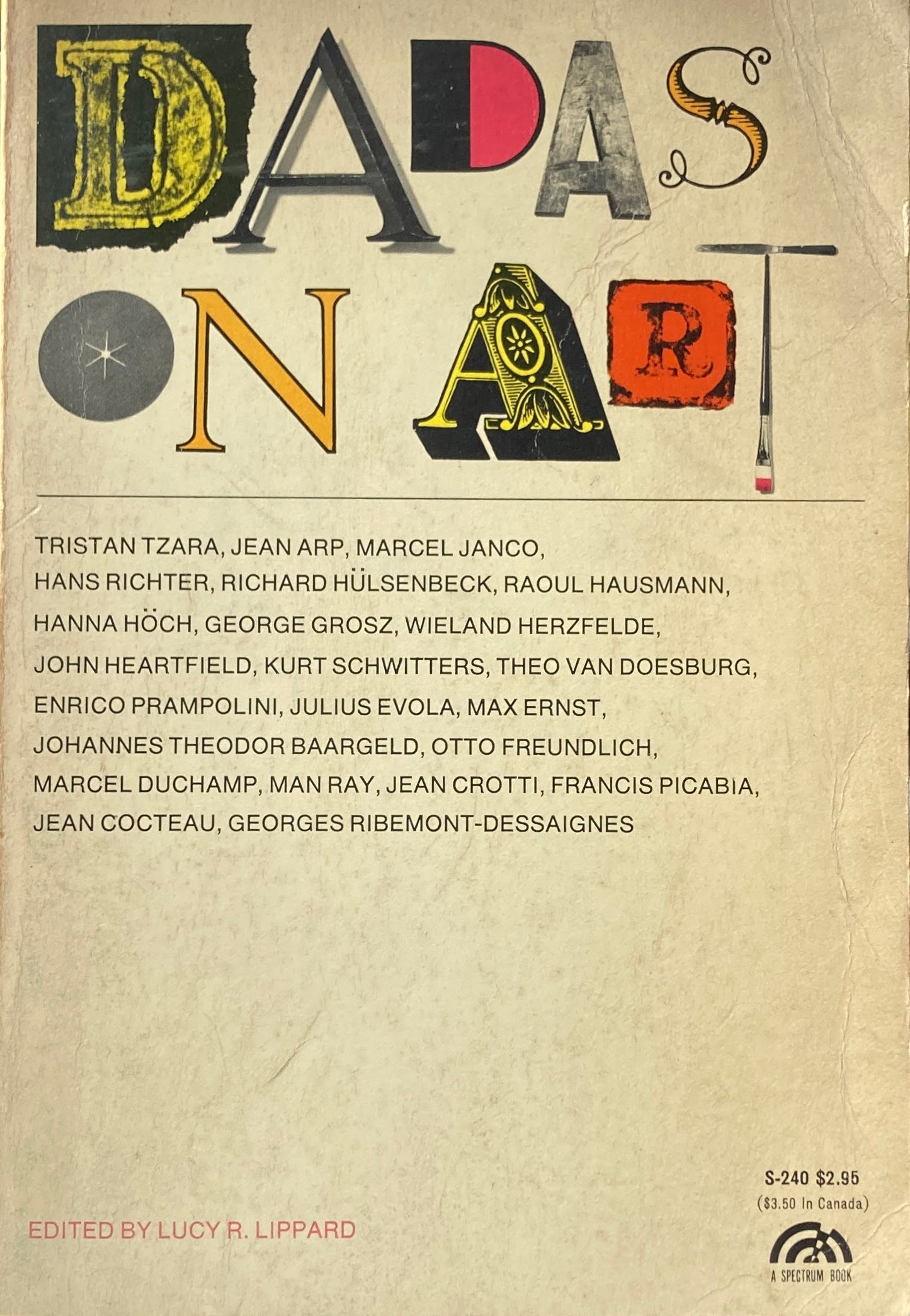 DADAS ON ART Lucy R. Lippard