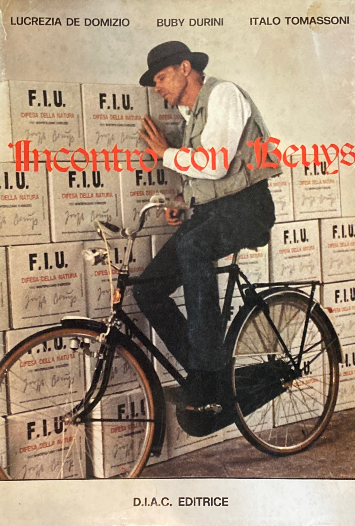 Incontro con Beuys 1984 Lucrezia De Domizio, Buby Durini, Italo Tomassoni