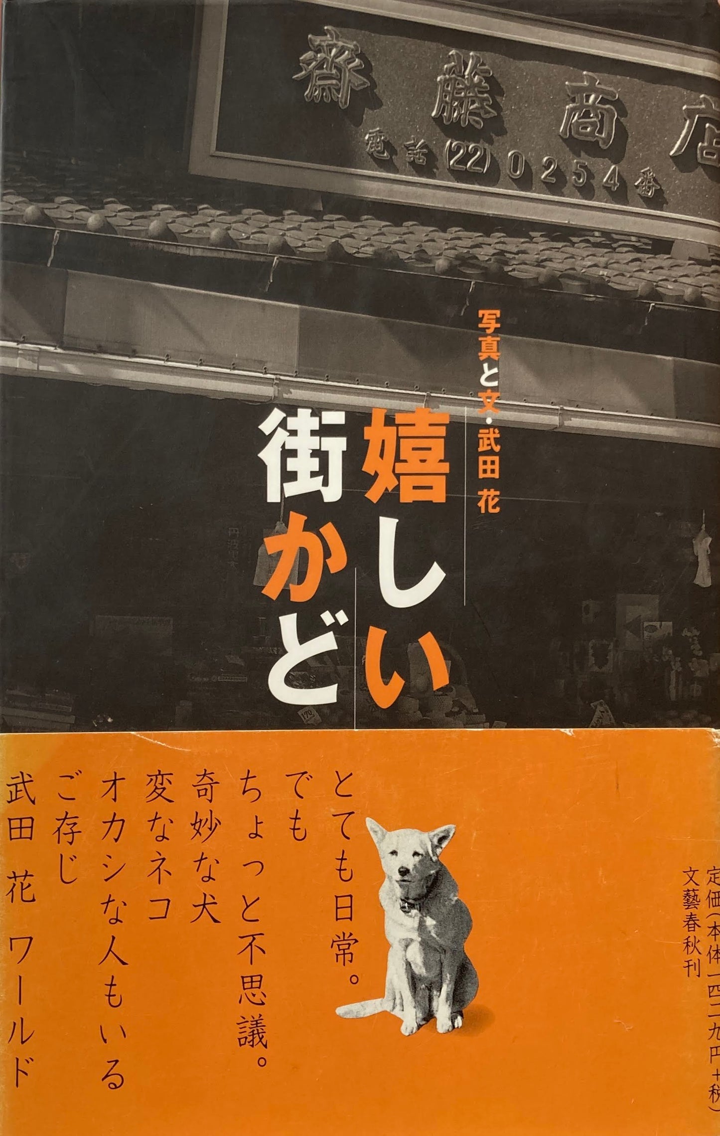 嬉しい街かど 写真と文 武田花