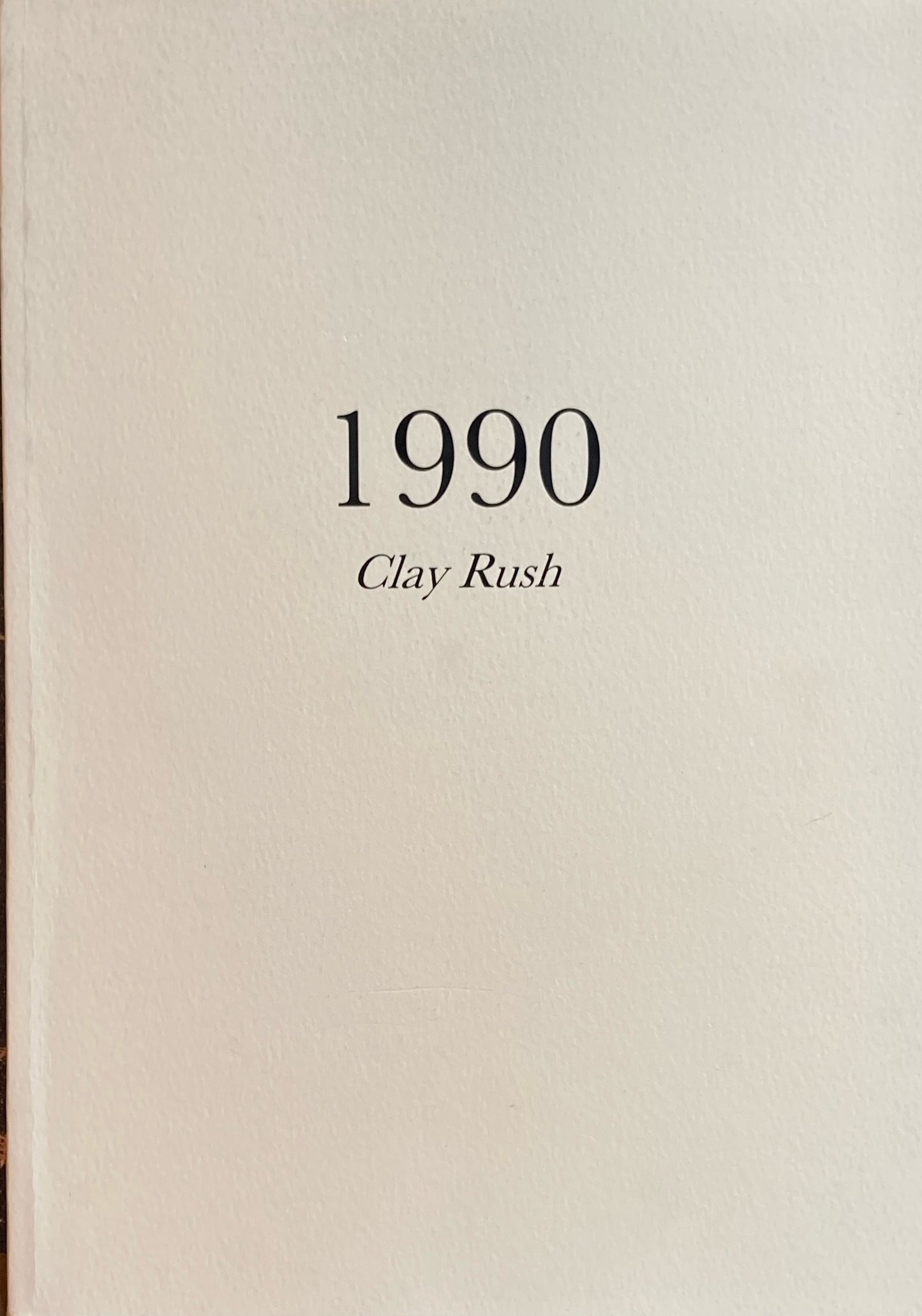 1990 Clay Rush NAKACHO KONISHI