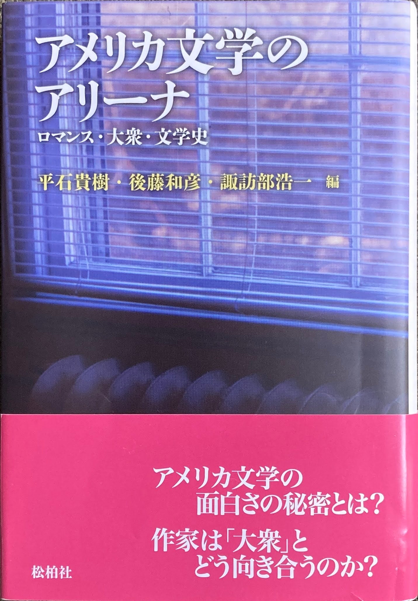 アメリカ文学のアリーナ ロマンス・大衆・文学史