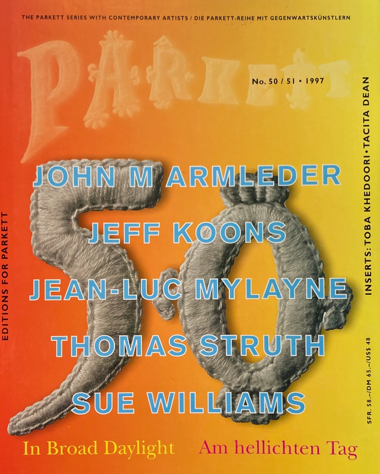 PARKETT No.50/51 1997