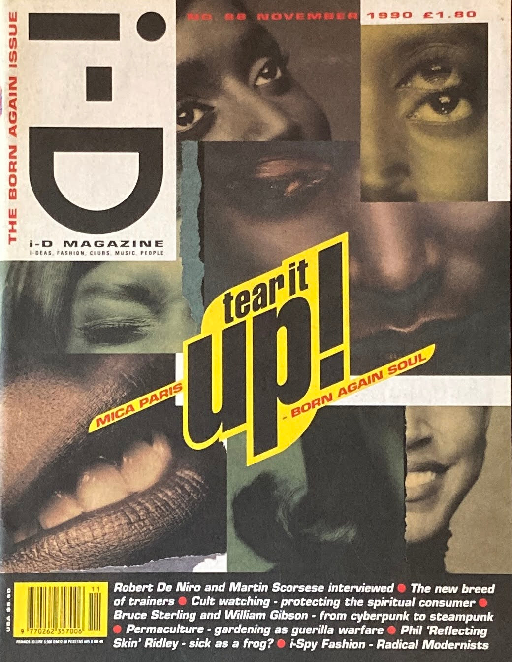 i-D magazine no.86 november 1990