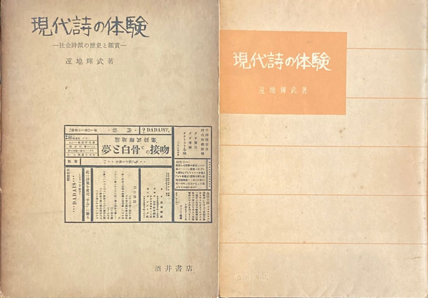 現代詩の体験 社会詩派の歴史と鑑賞 遠地輝武