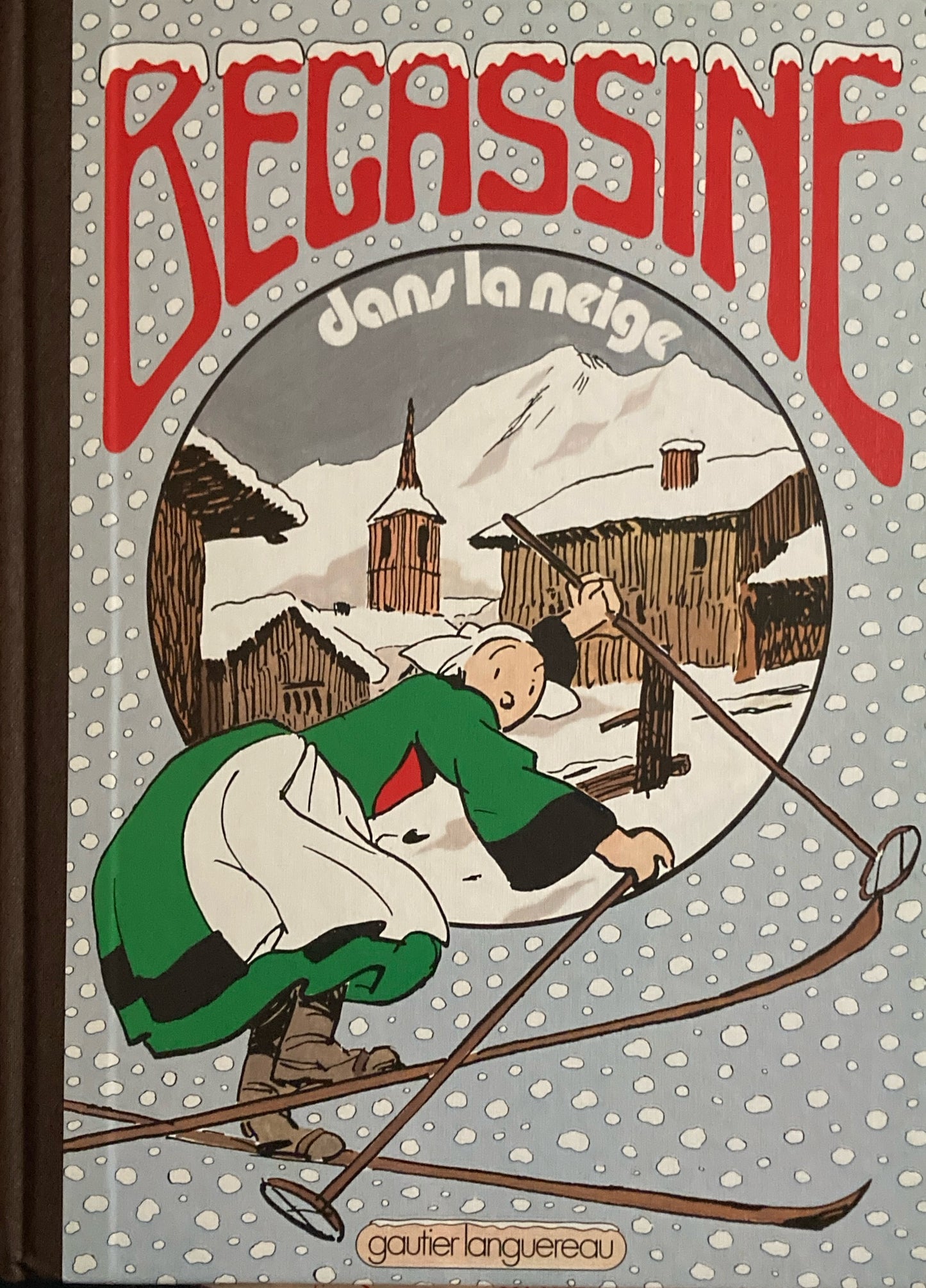 Becassine dans la neige 雪の中で ベカシーヌ
