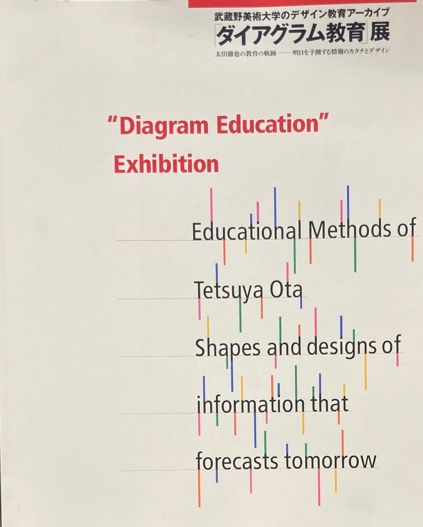 「ダイアグラム教育」展 太田徹也の教育の軌跡 武蔵野美術大学のデザイン教育アーカイブ