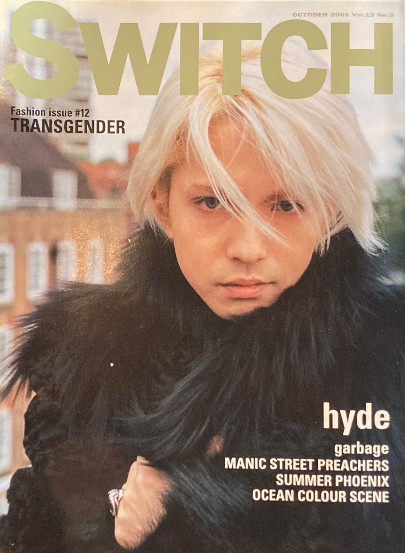 SWITCH Vol.19 No.9 OCTOBER 2001 hyde TRANSGENDER