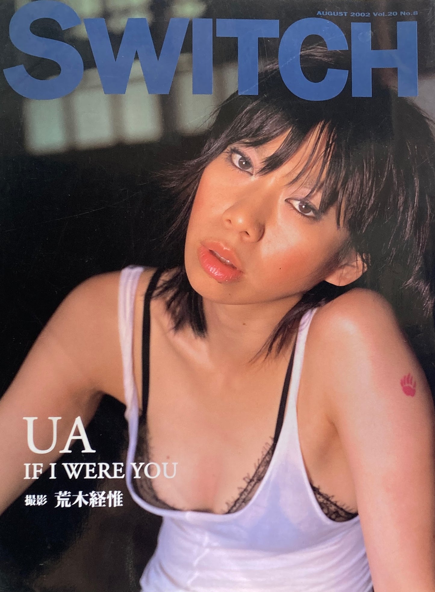 SWITCH Vol.20 No.8 AUGUST 2002 UA IF WERE YOU 荒木経惟