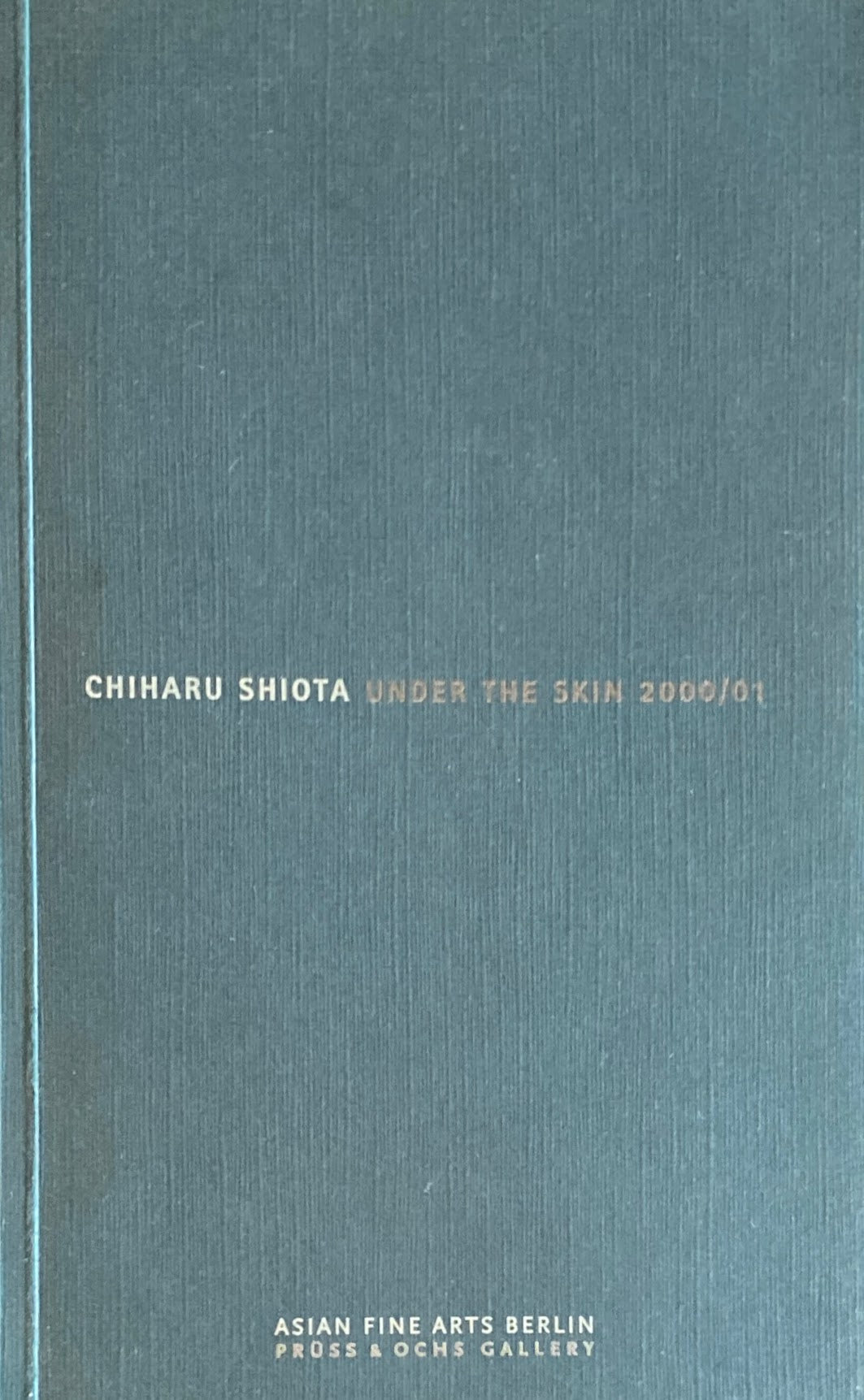 CHIHARU SHIOTA UNDER THE SKIN 2000/01 塩田千春