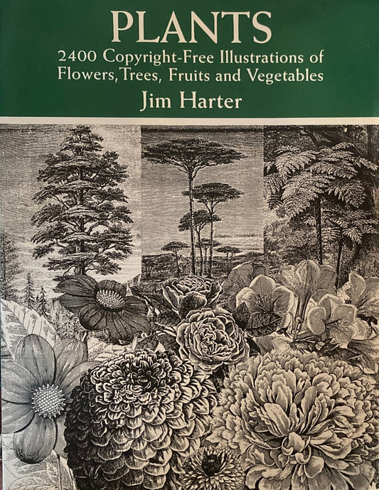 Plants 2400 Copyright-Free Illustrations of Flowers, Trees, Fruits and Vegetables Dover
