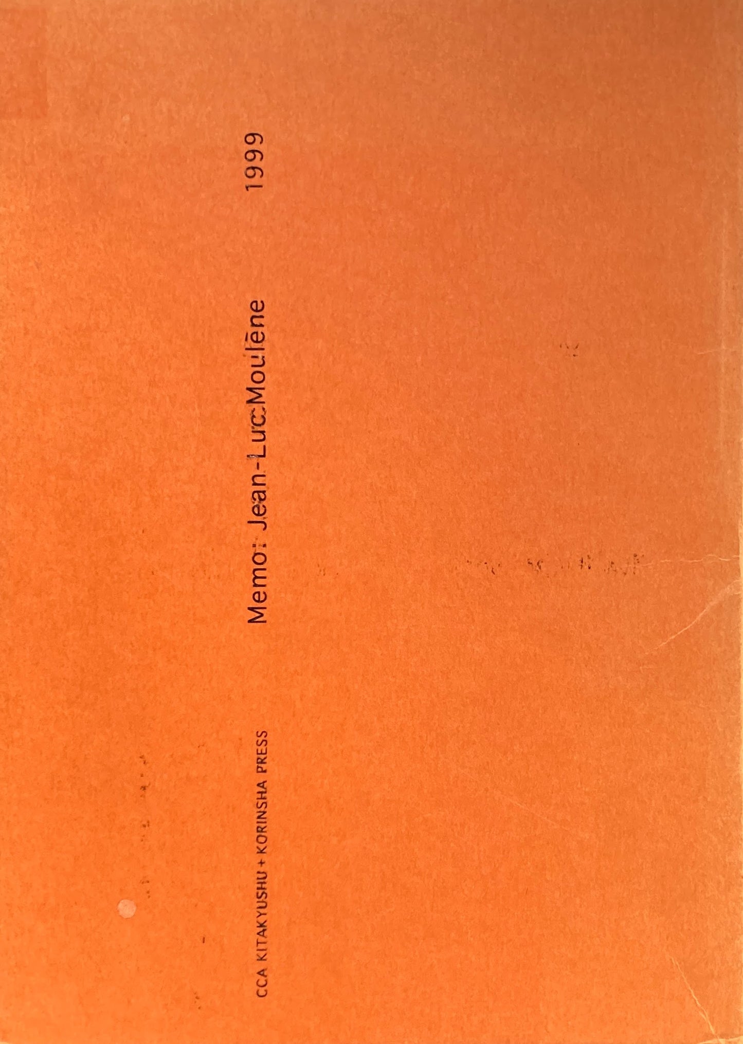 メモ ジャン=リュック・ムレーヌ MEMO: JEAN-LUC MOULÈNE