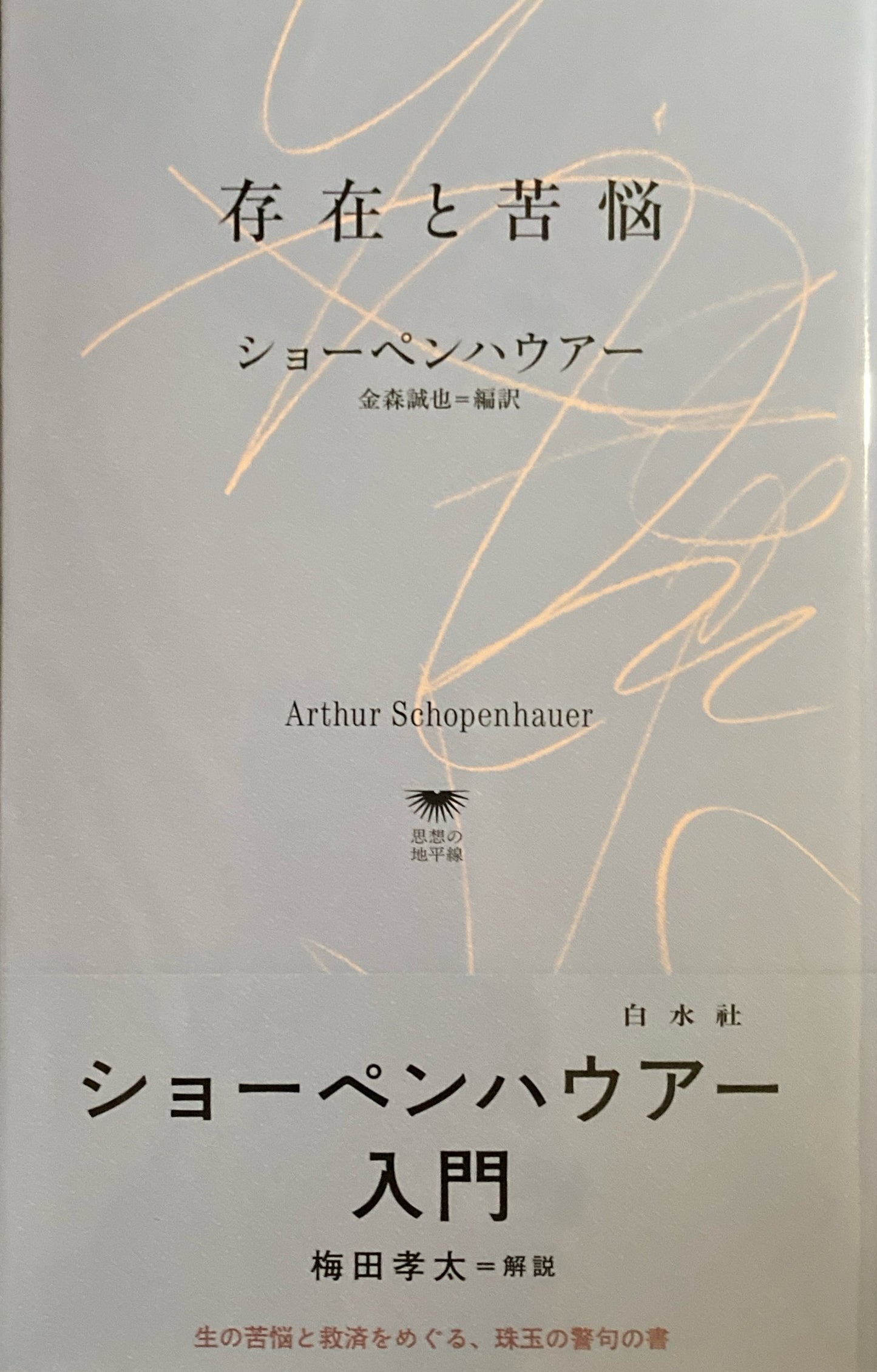 存在と苦悩 ショーペンハウアー