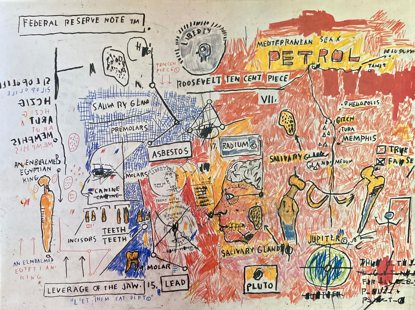 Jean-Michel Basquiat Drawings edition Bischofberger and Boone limited edition