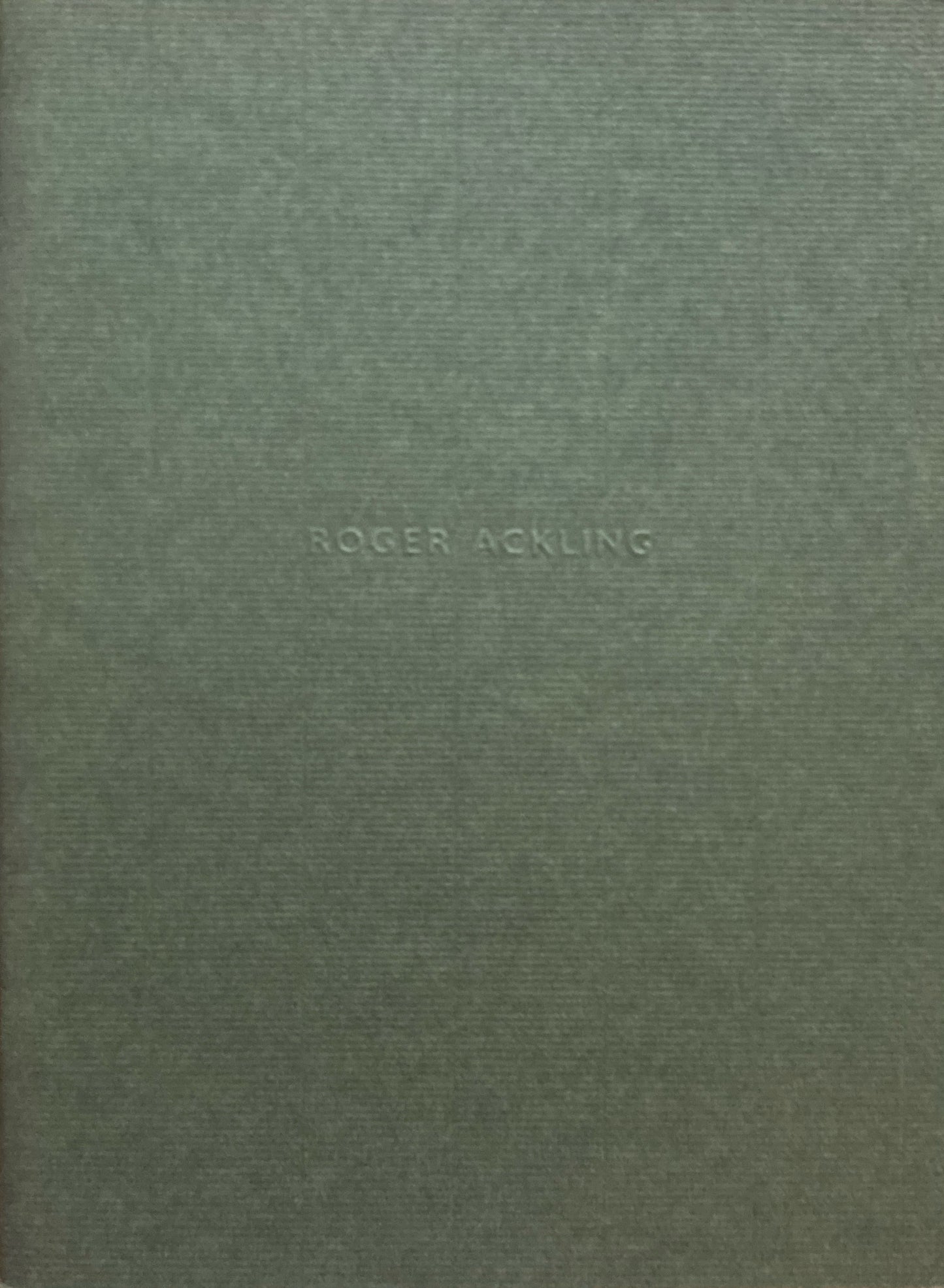 Roger Ackling :works from Norfolk ロジャー・アクリング
