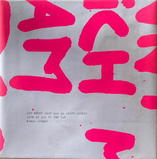 IHR KONNT MICH MAL AM ARSCH LECKEN Lick My ASS If You Can Klaus Dinger クラウス・ディンガー